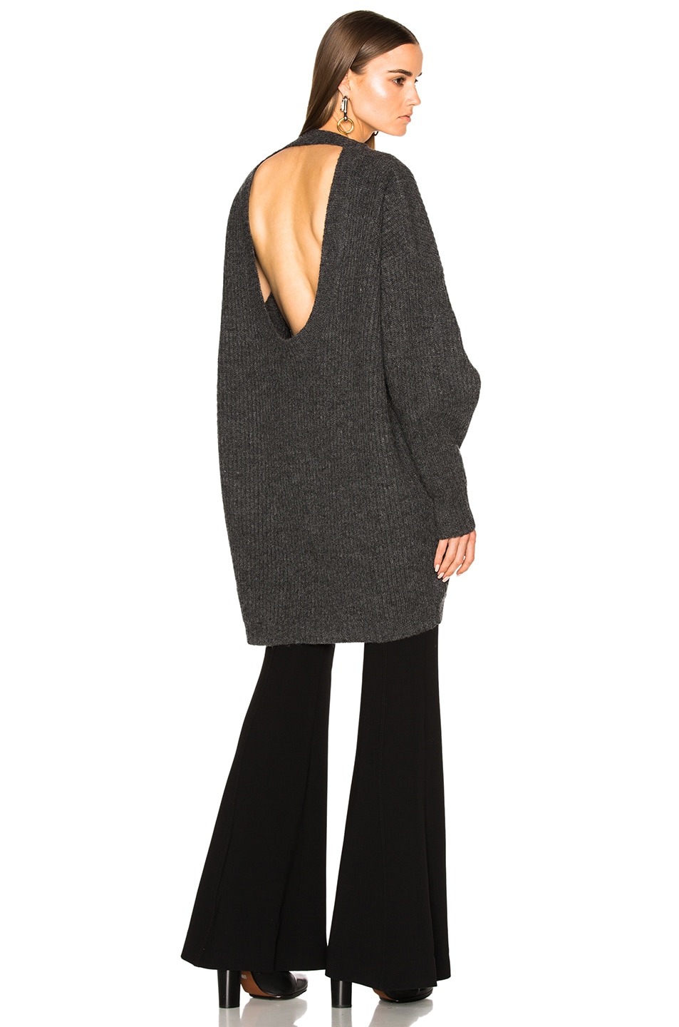 Image 1 of Ellery Napoleon Sweater in Charcoal