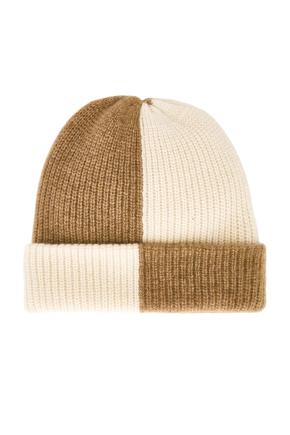 The Elder Statesman Checked Watchman Beanie In Brown