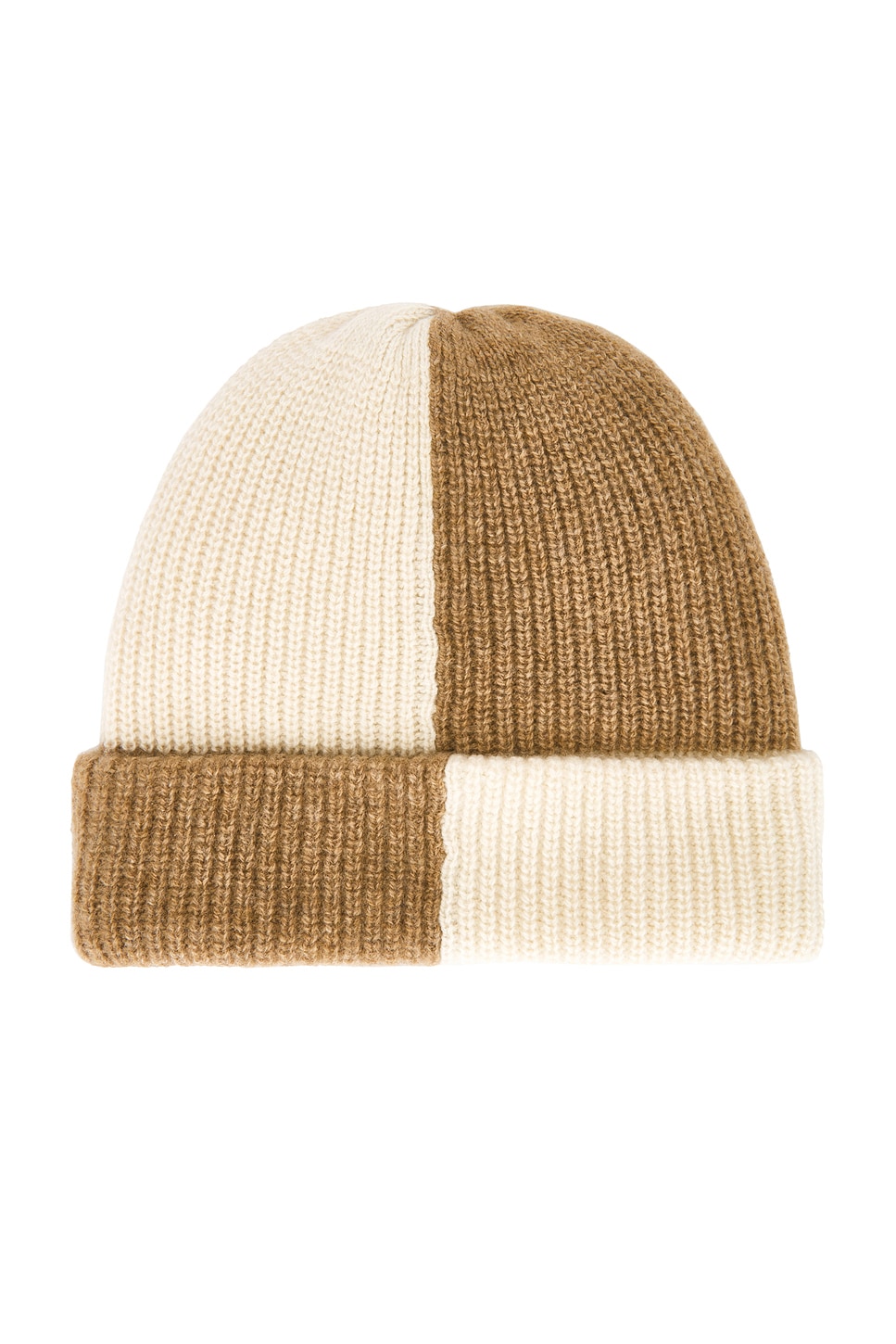 The Elder Statesman Checked Watchman Beanie In Brown