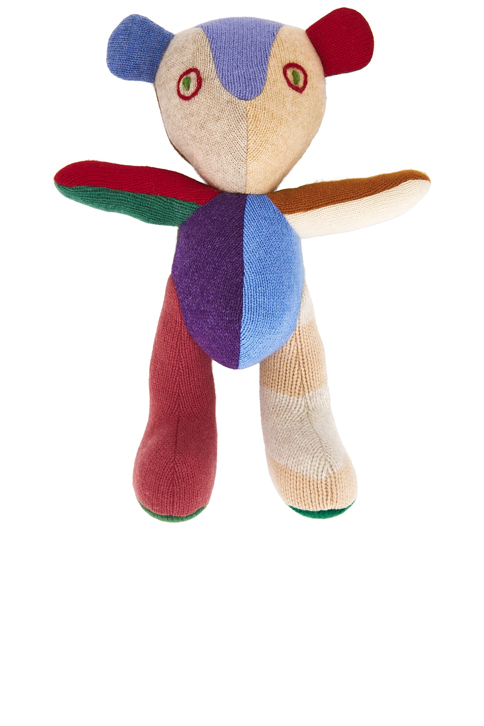 Image 1 of The Elder Statesman Small Teddy Bear in Multi