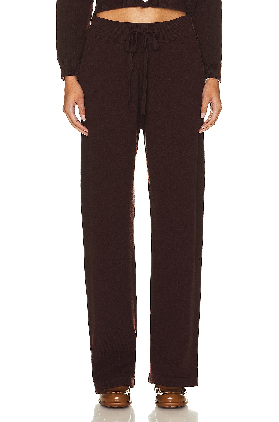 Image 1 of The Elder Statesman Classic Lounge Pant in Cacao