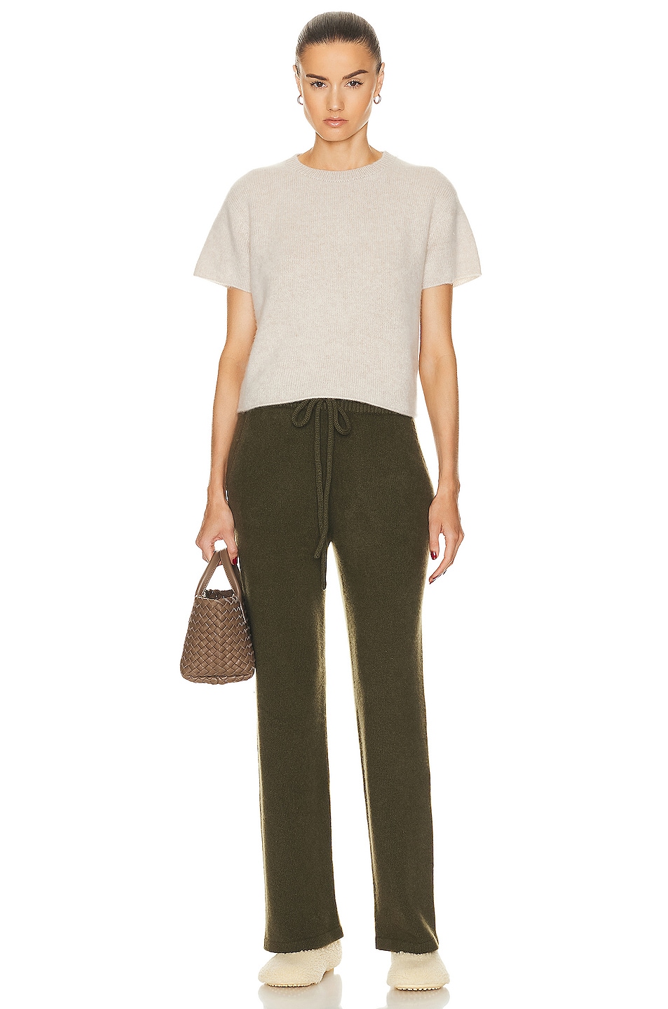 Knit Short Sleeve Top - Thumbnail 4