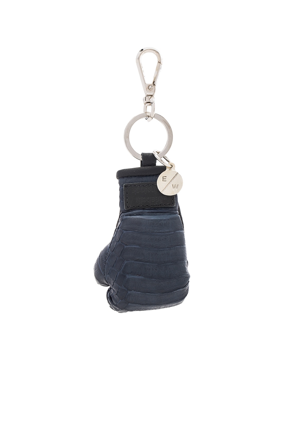 Image 1 of Elisabeth Weinstock Mini Boxing Glove Keychain in Indigo