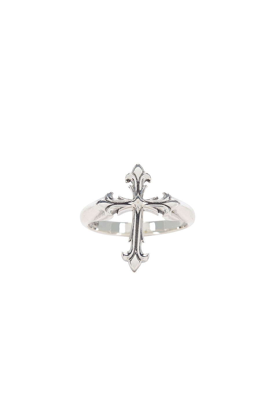 Image 1 of Emanuele Bicocchi Fleury Cross Ring in Silver