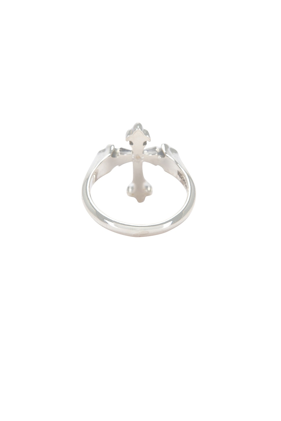 Image 1 of Emanuele Bicocchi Fleury Cross Ring in Silver
