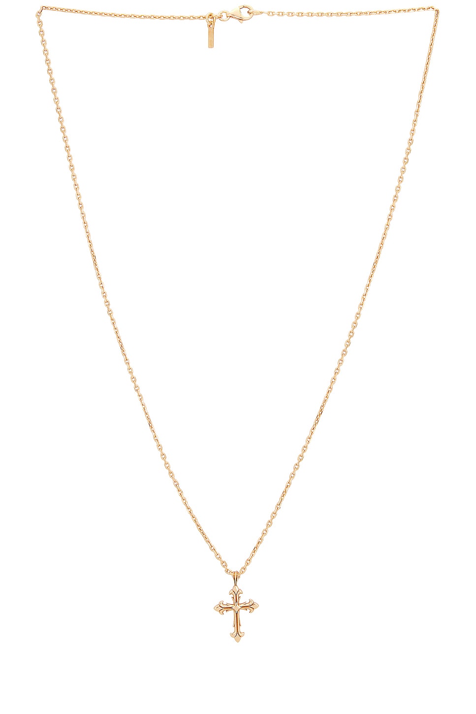 Image 1 of Emanuele Bicocchi Gold Fleury Cross Necklace in Gold
