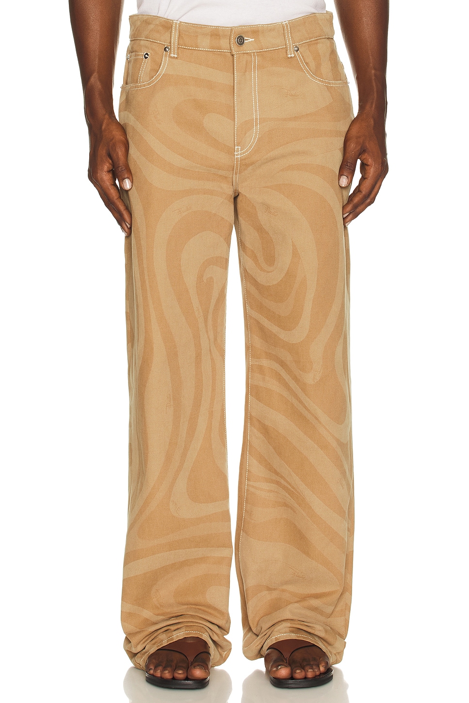 Image 1 of Emilio Pucci Pants in Sabbia