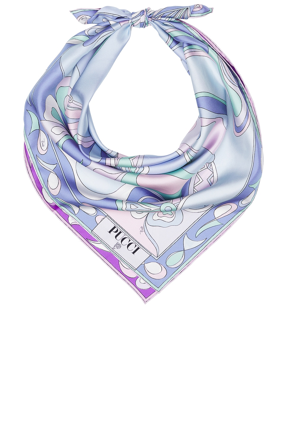 Foulard Scarf in Blue