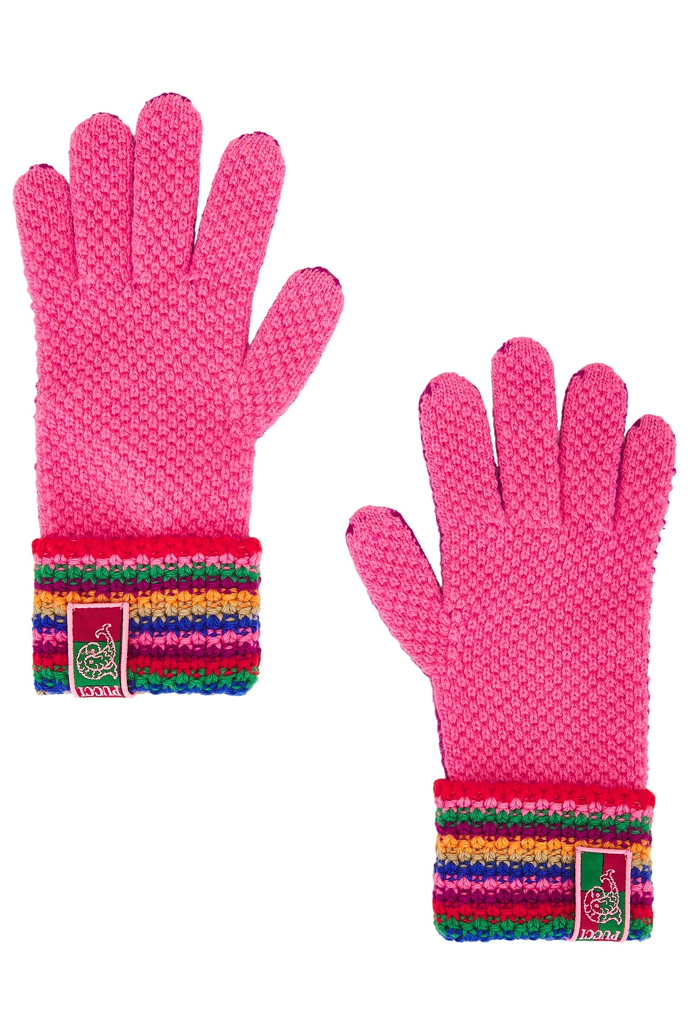 Wool Gloves in Pink