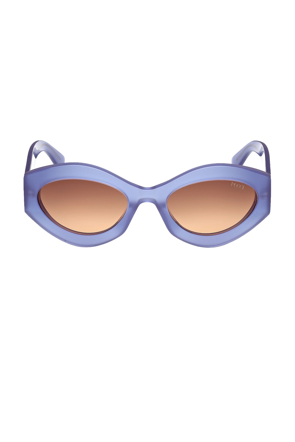 Oval Sunglasses in Purple