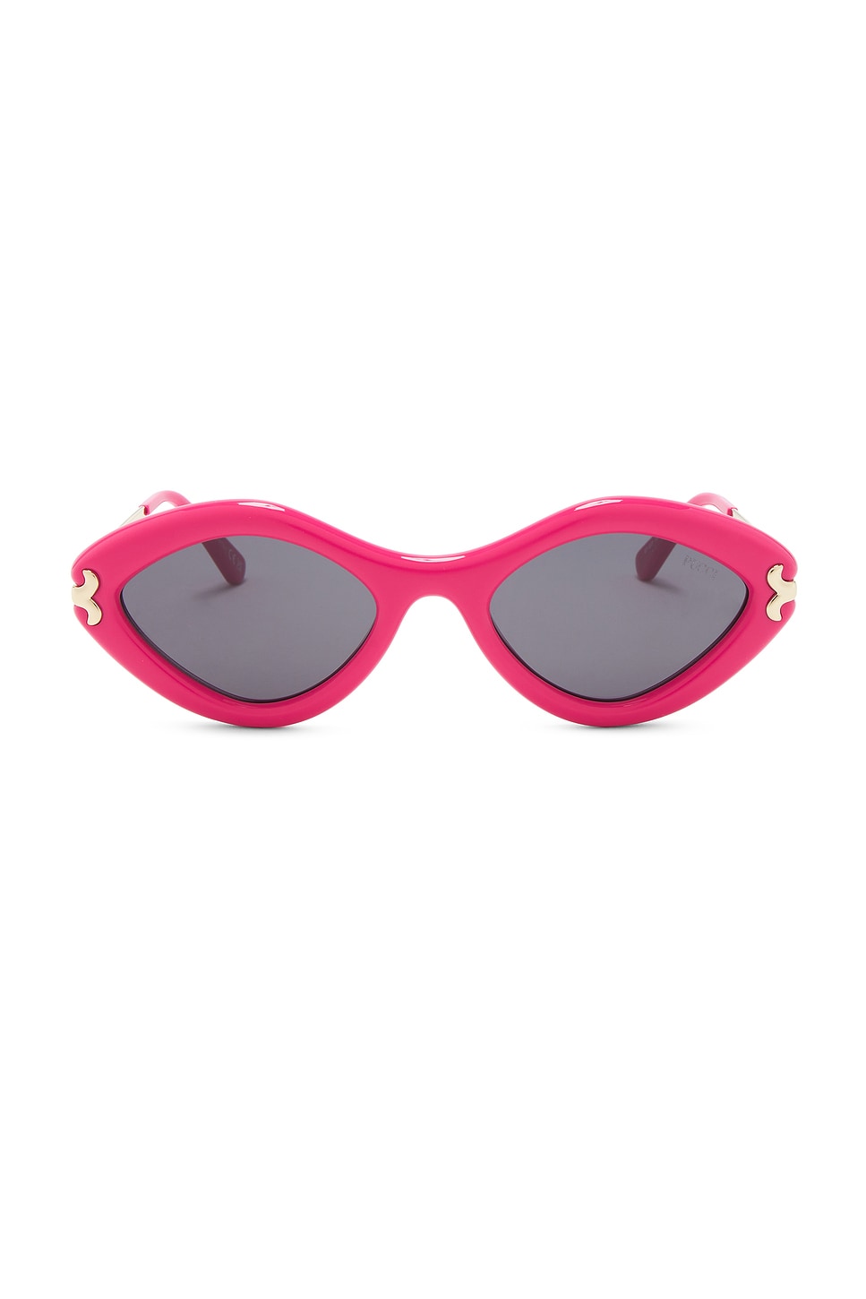 Oval Sunglasses in Fuchsia