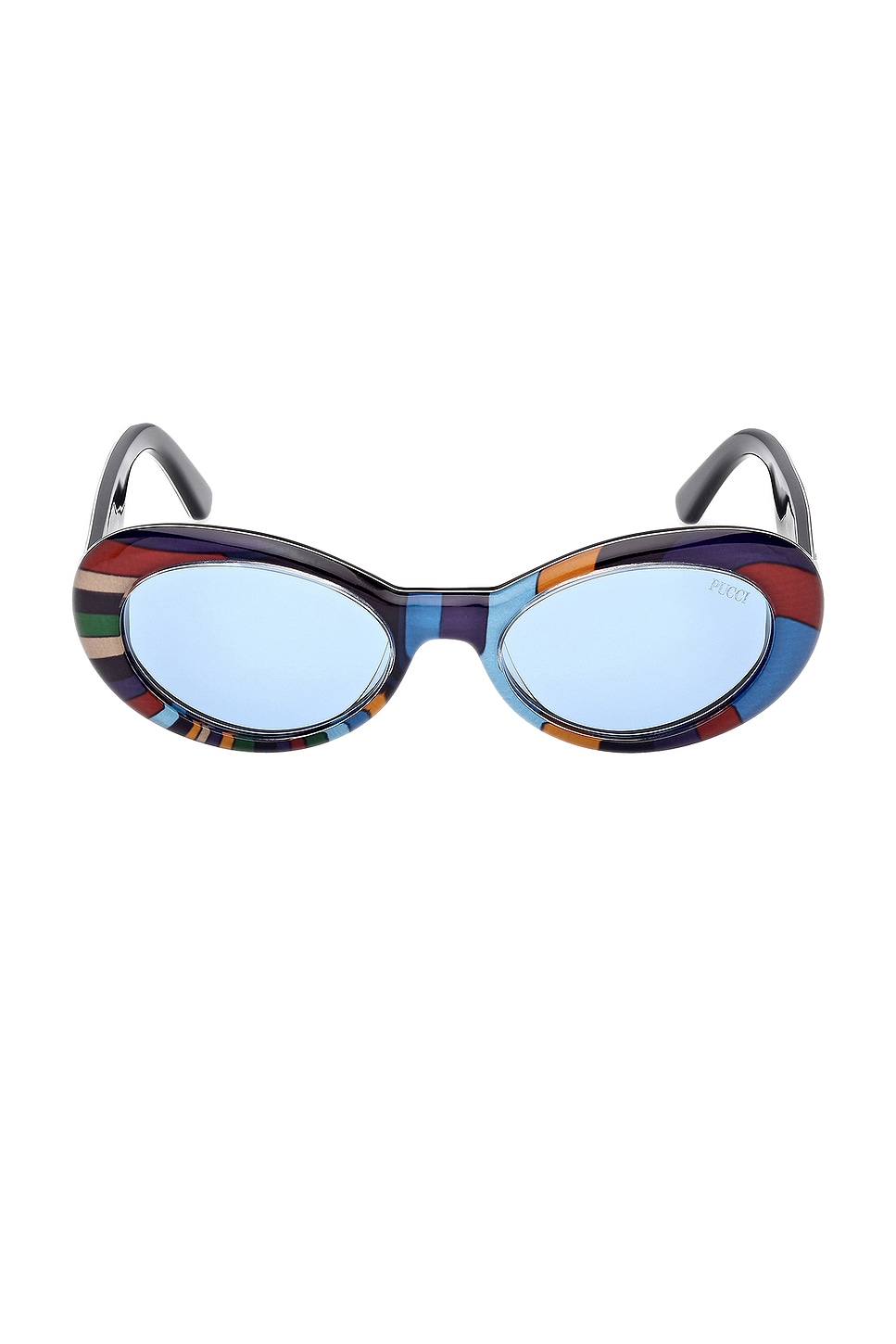 Oval Sunglasses in Blue