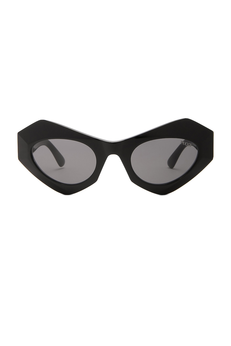 Geometric Sunglasses in Black
