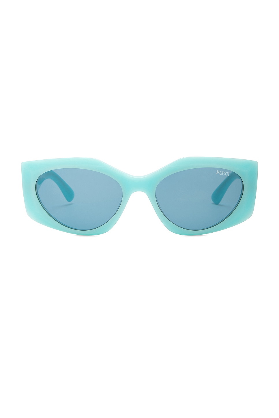 Oval Sunglasses in Blue