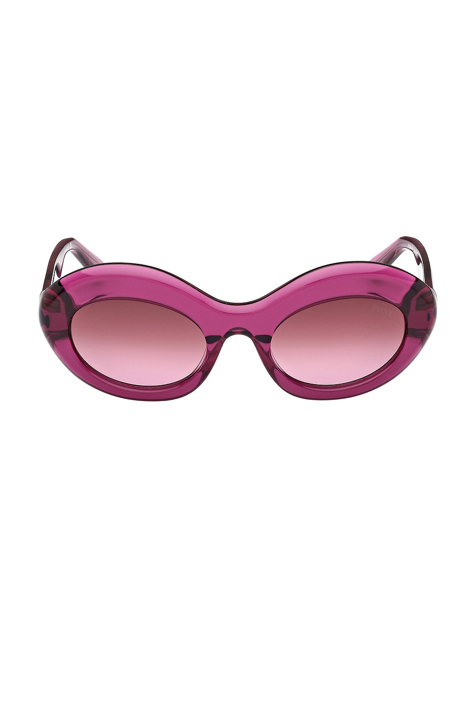Pucci Oval Sunglasses In Multi
