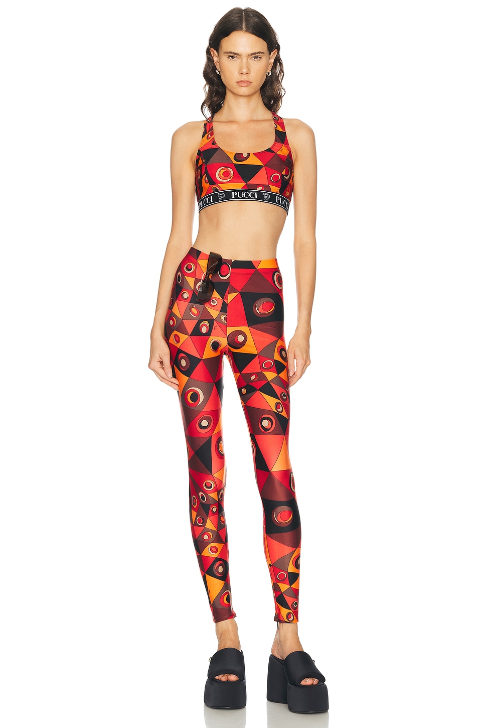 Emilio Pucci Lycra Sports Bra | Thumbnail 4 Emilio Pucci Lycra Sports Bra | Thumbnail 4
