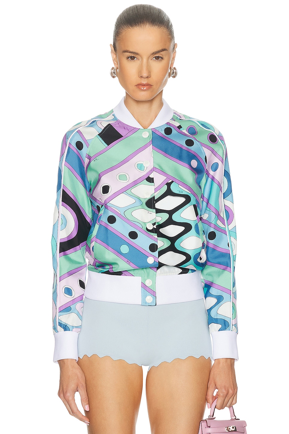Pucci Bomber Jacket In Multi