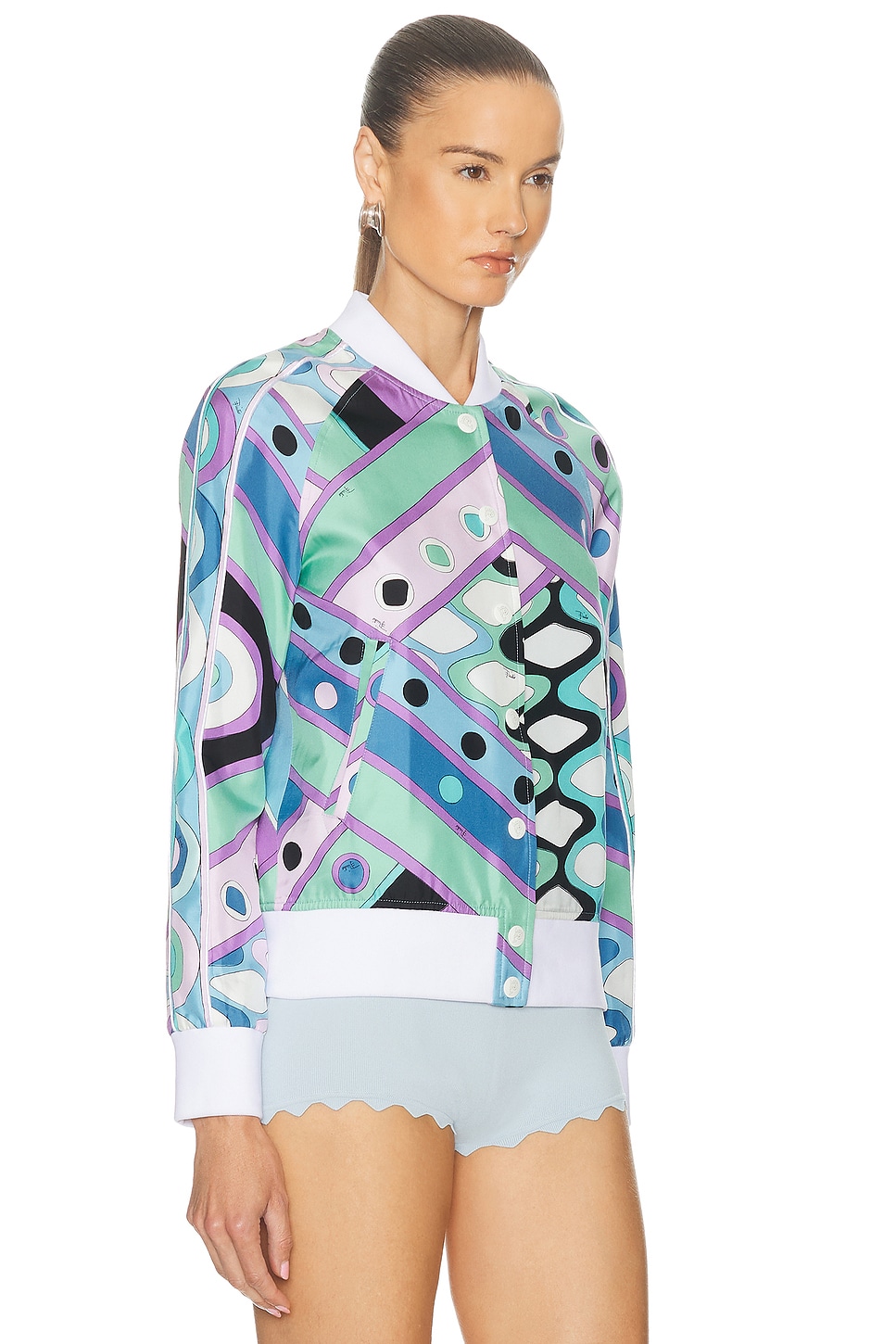 Pucci Bomber Jacket In Multi