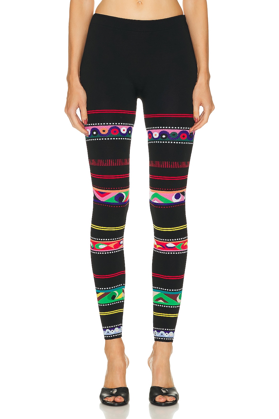 Image 1 of Emilio Pucci Knit Pant in Multicolor