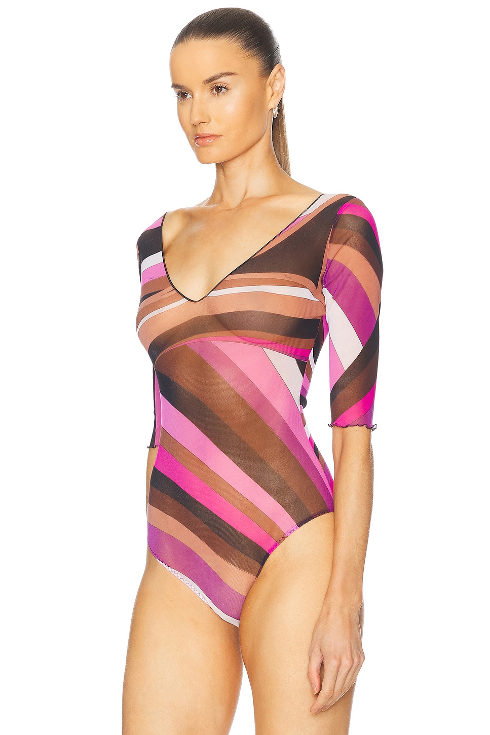 Pucci Short Sleeve Bodysuit