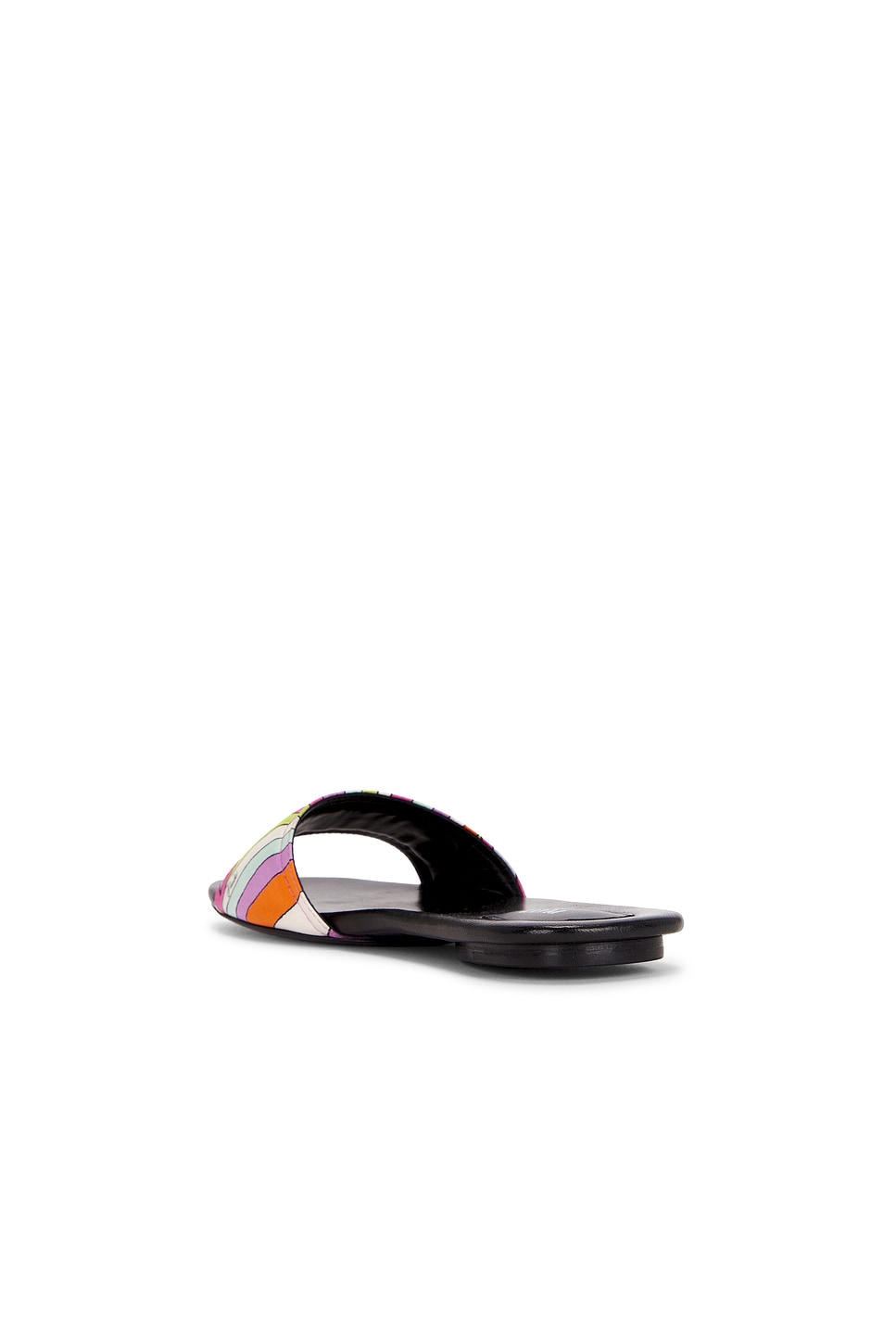 Pucci Silk Twill Slide In Multi