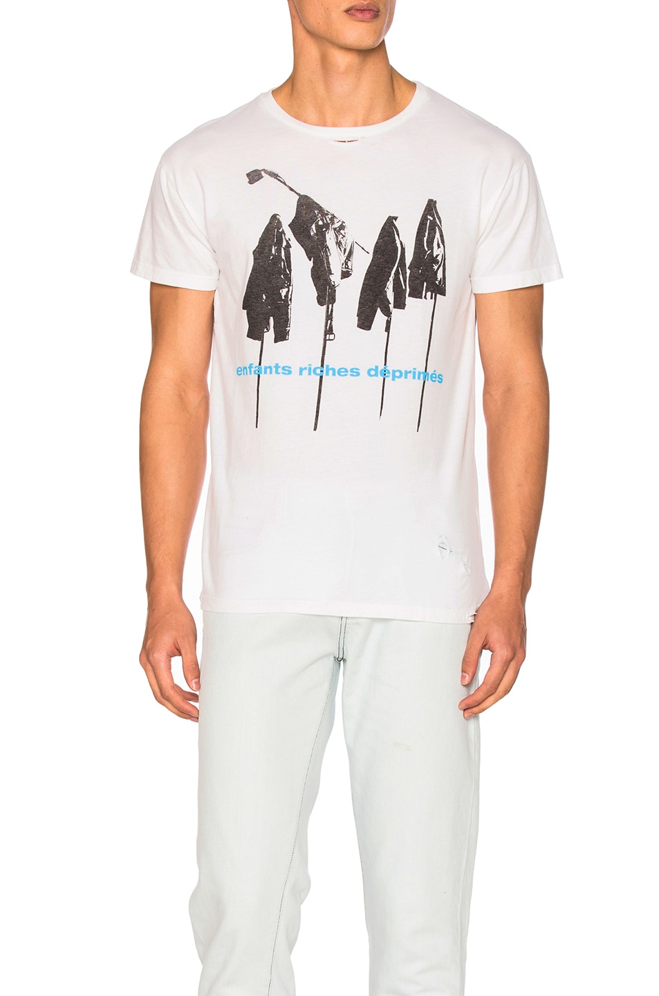 Image 1 of Enfants Riches Deprimes Repetition Tee in White