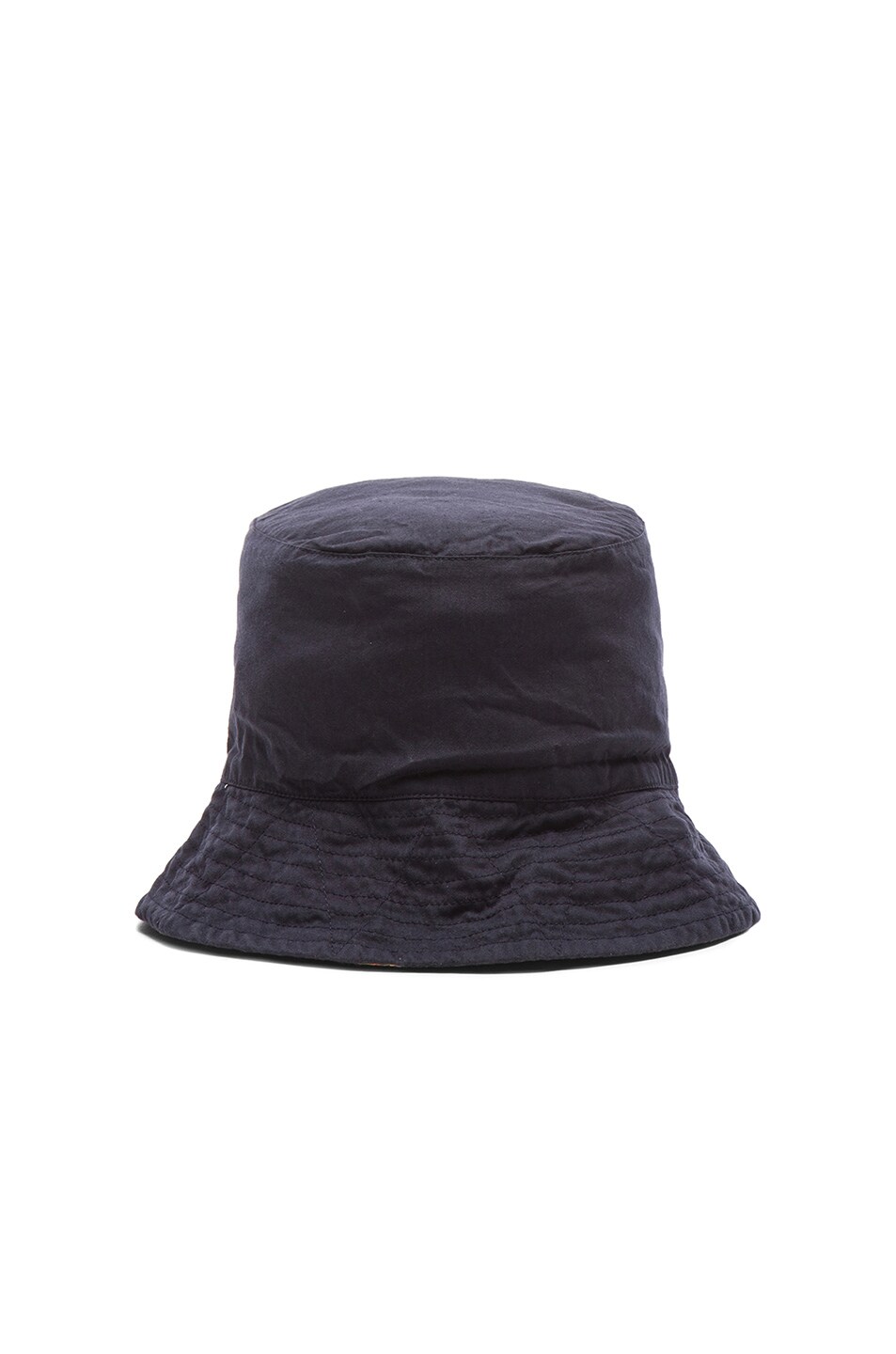 Engineered Garments Reversible Bucket Hat in Navy Madras Plaid | FWRD