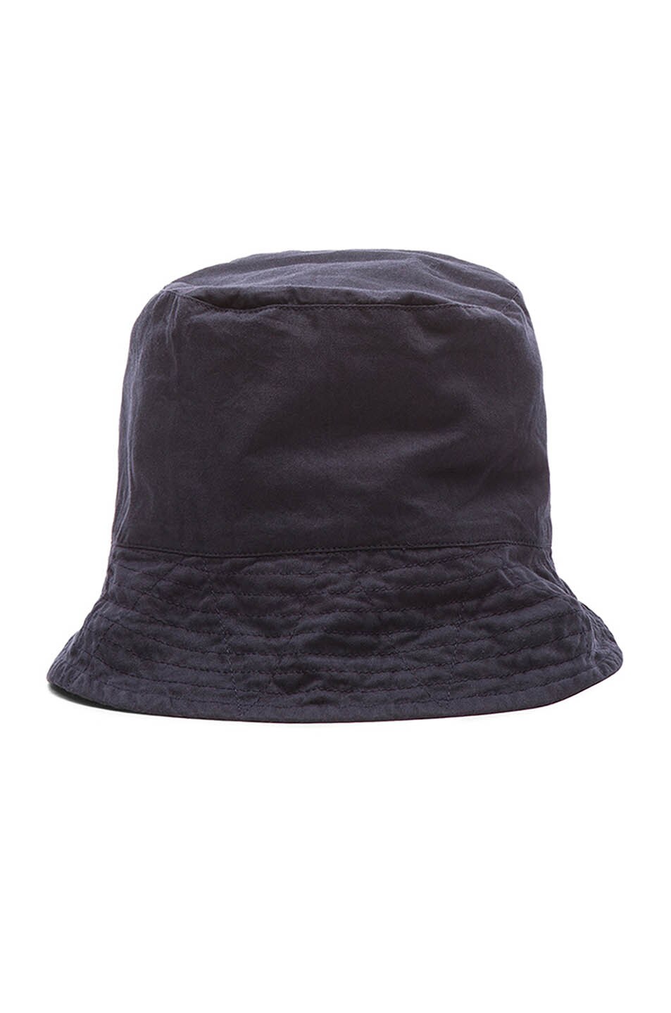 Image 1 of Engineered Garments Reversible Bucket Hat in Navy Kalamkari Print