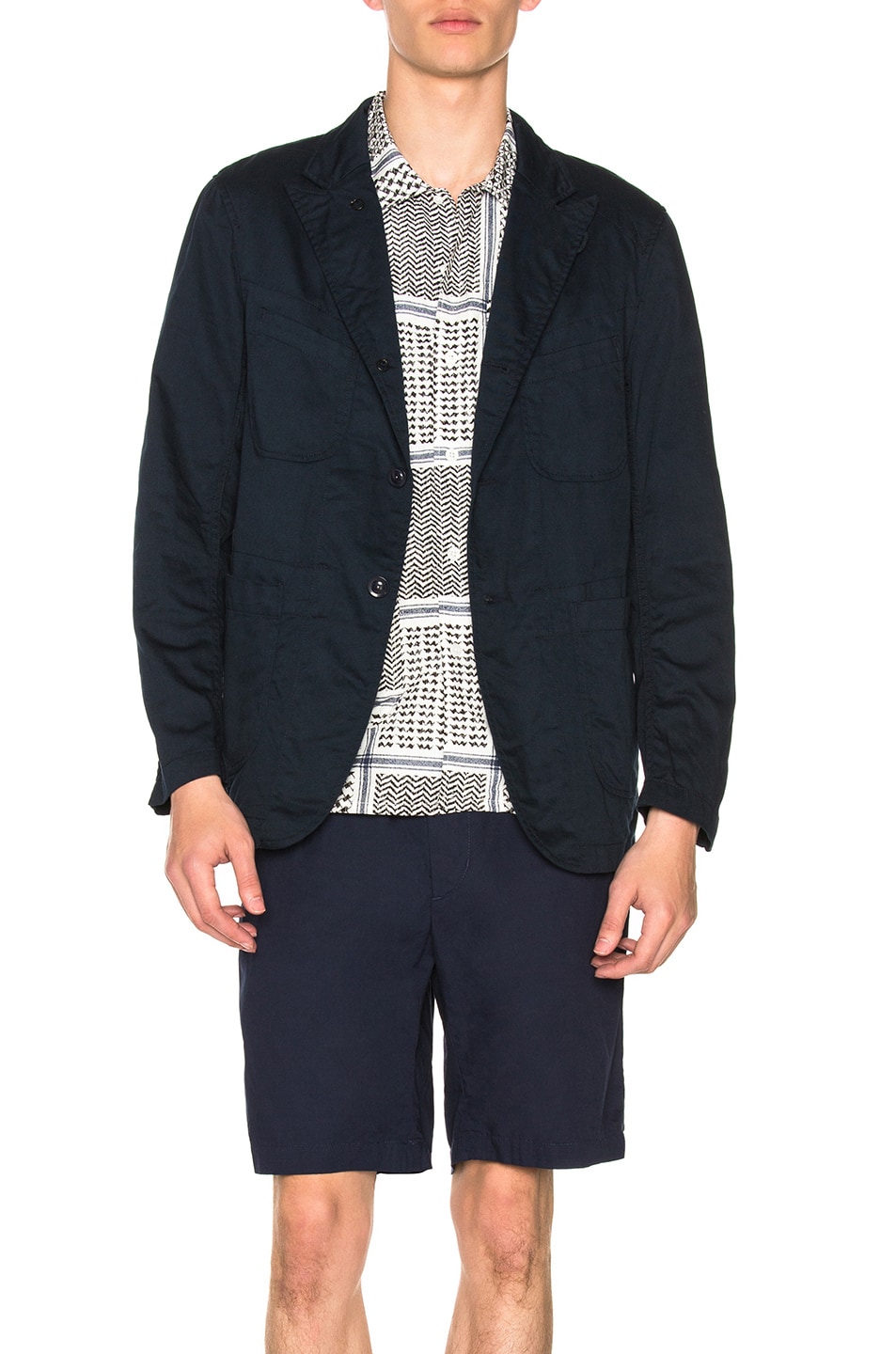 Image 1 of Engineered Garments Bedford Jacket in Dark Navy