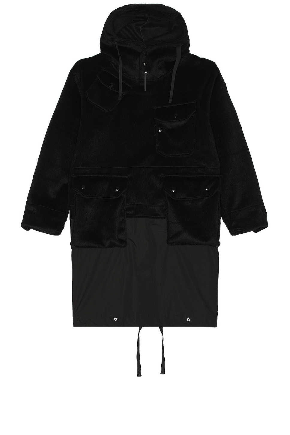 Image 1 of Engineered Garments Over Parka in Black