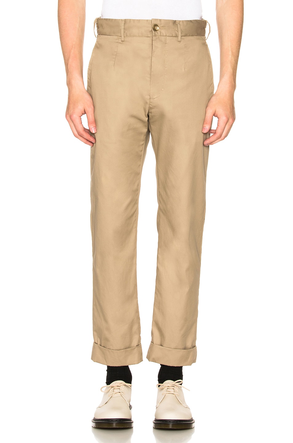 Image 1 of Engineered Garments Andover Pant in Khaki