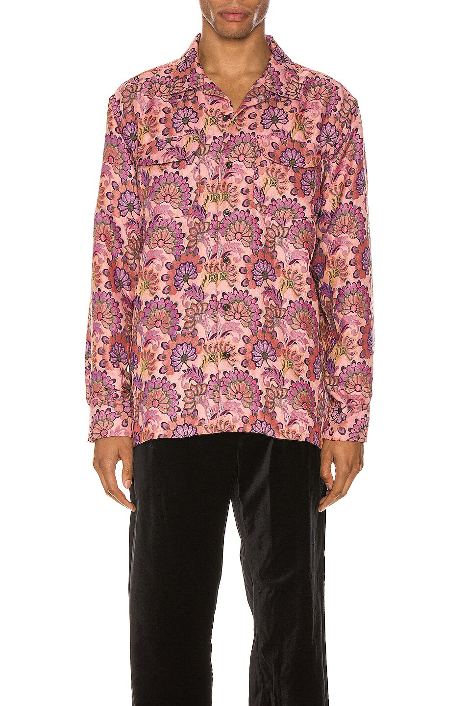 Image 1 of Engineered Garments Classic Shirt in Pink