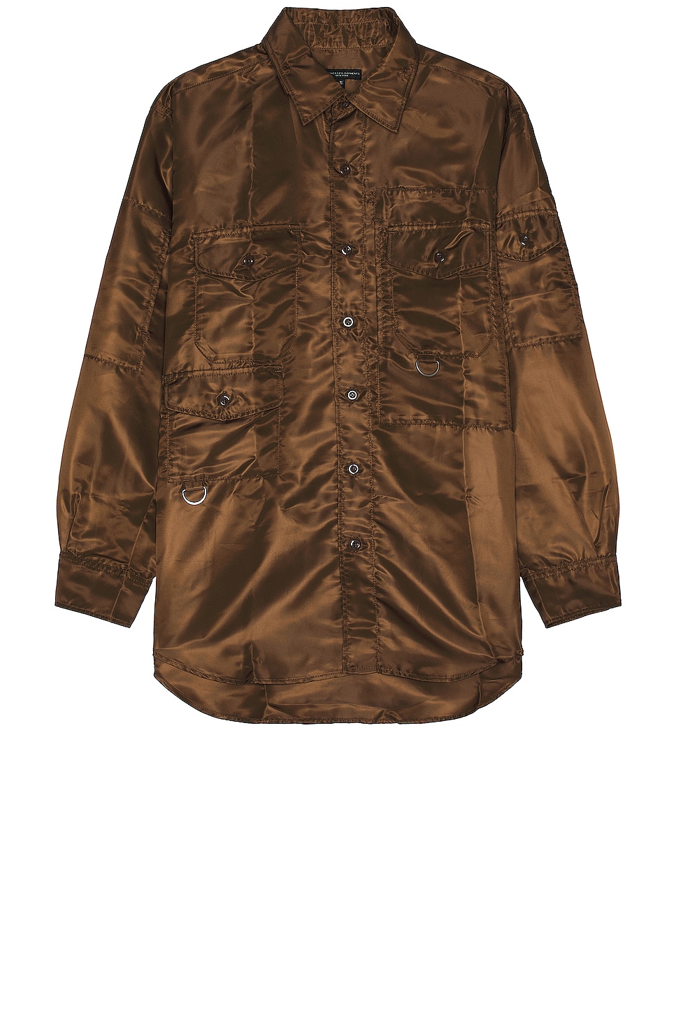 Image 1 of Engineered Garments Trail Shirt in Brown