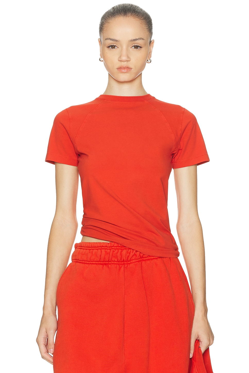 Entire Studios Mini Tee In Red