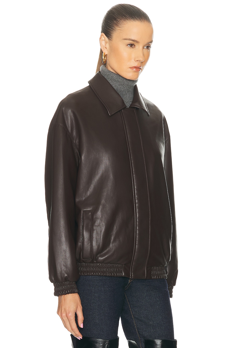 Enza Costa Leather Jacket