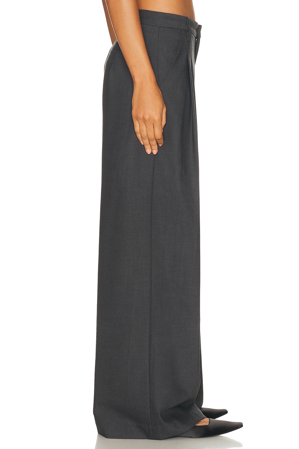Enza Costa Easy Pleated Wide Leg Pant thumbnail