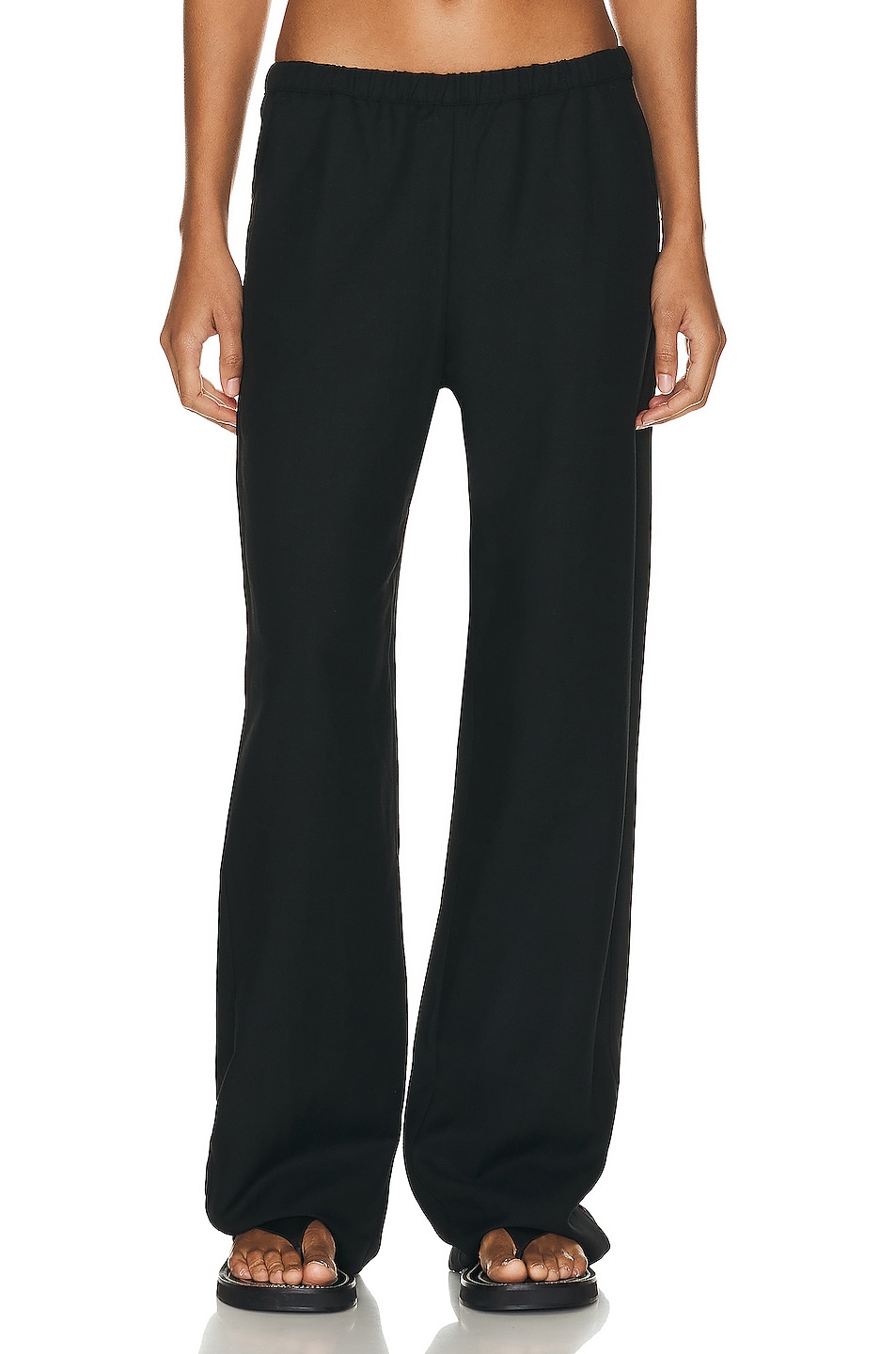 Image 1 of Enza Costa Twill Everywhere Pant in Black