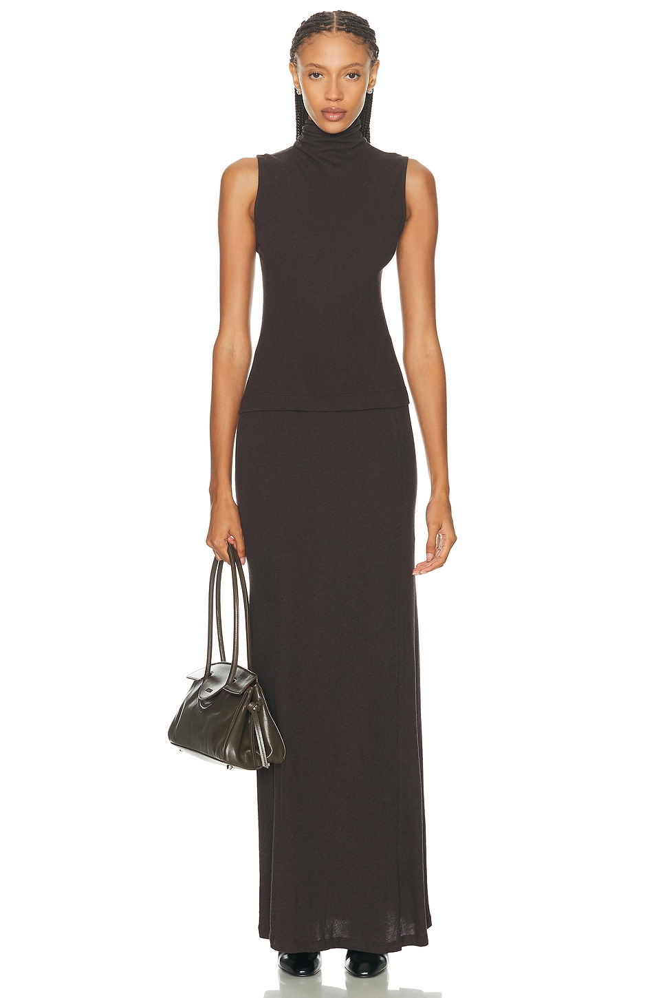 Enza Costa Cashmere Bias Skirt