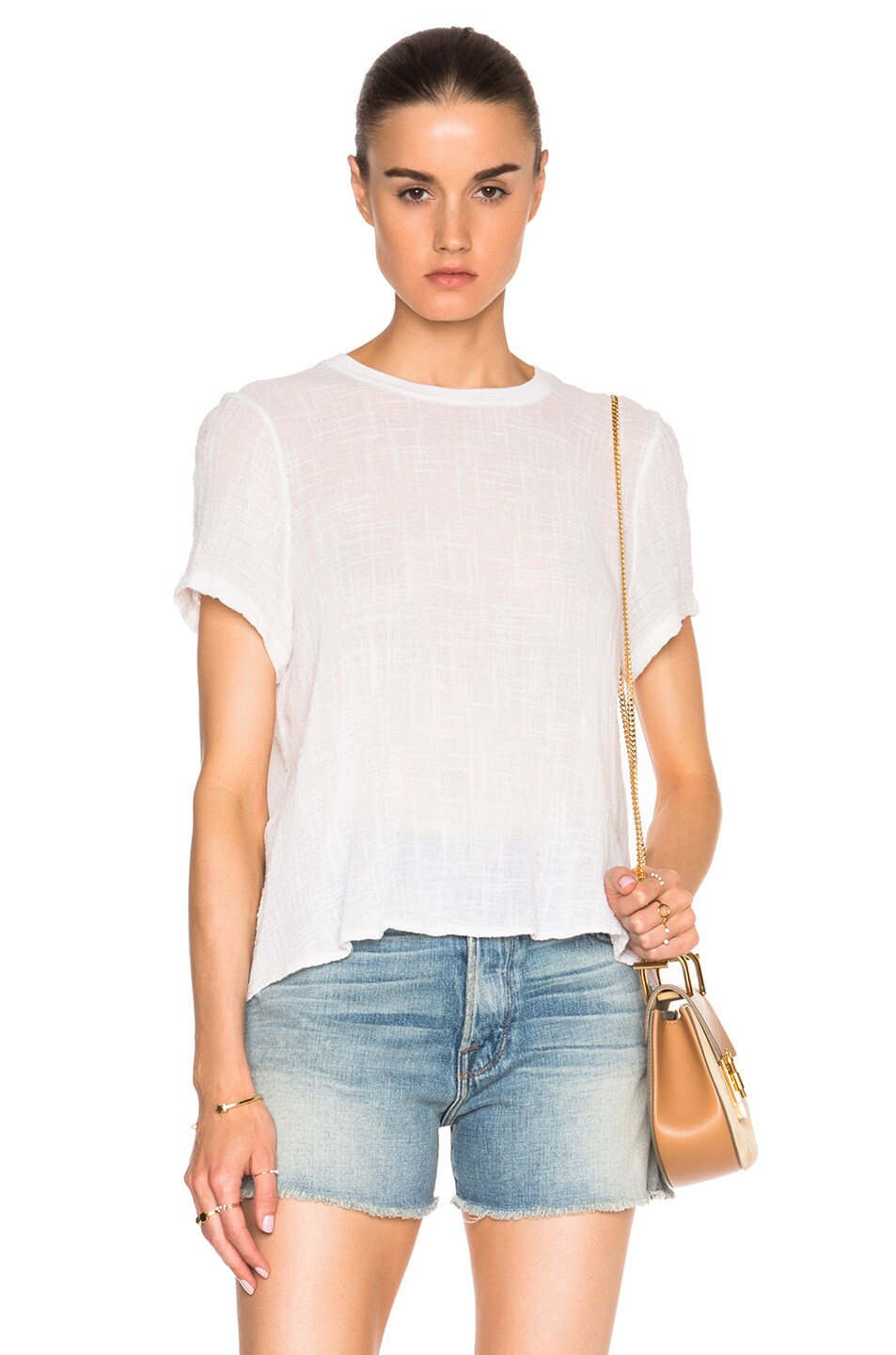Image 1 of Enza Costa Trapeze Top in Cloud