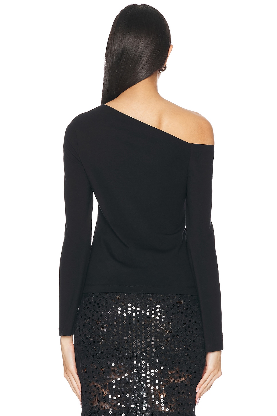Enza Costa Exposed Shoulder Top