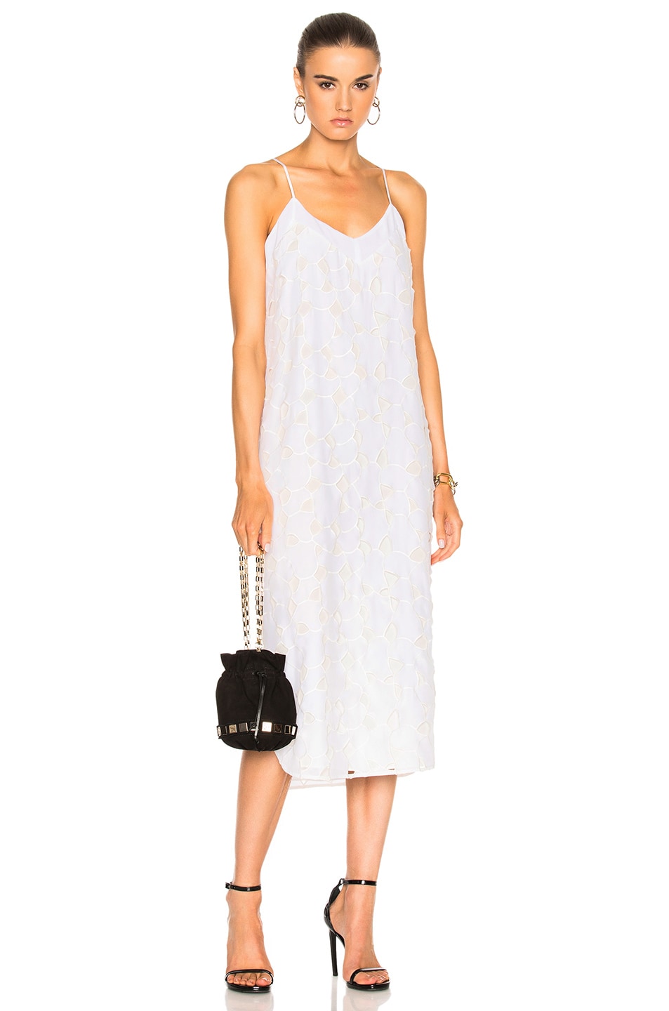 Image 1 of Equipment Dian Dress in Bright White