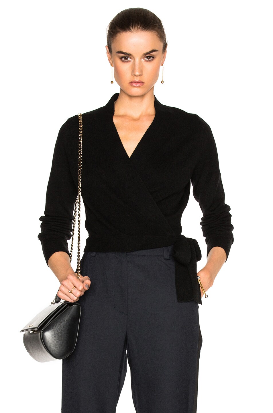 Image 1 of Equipment Shaylin Sweater in Black