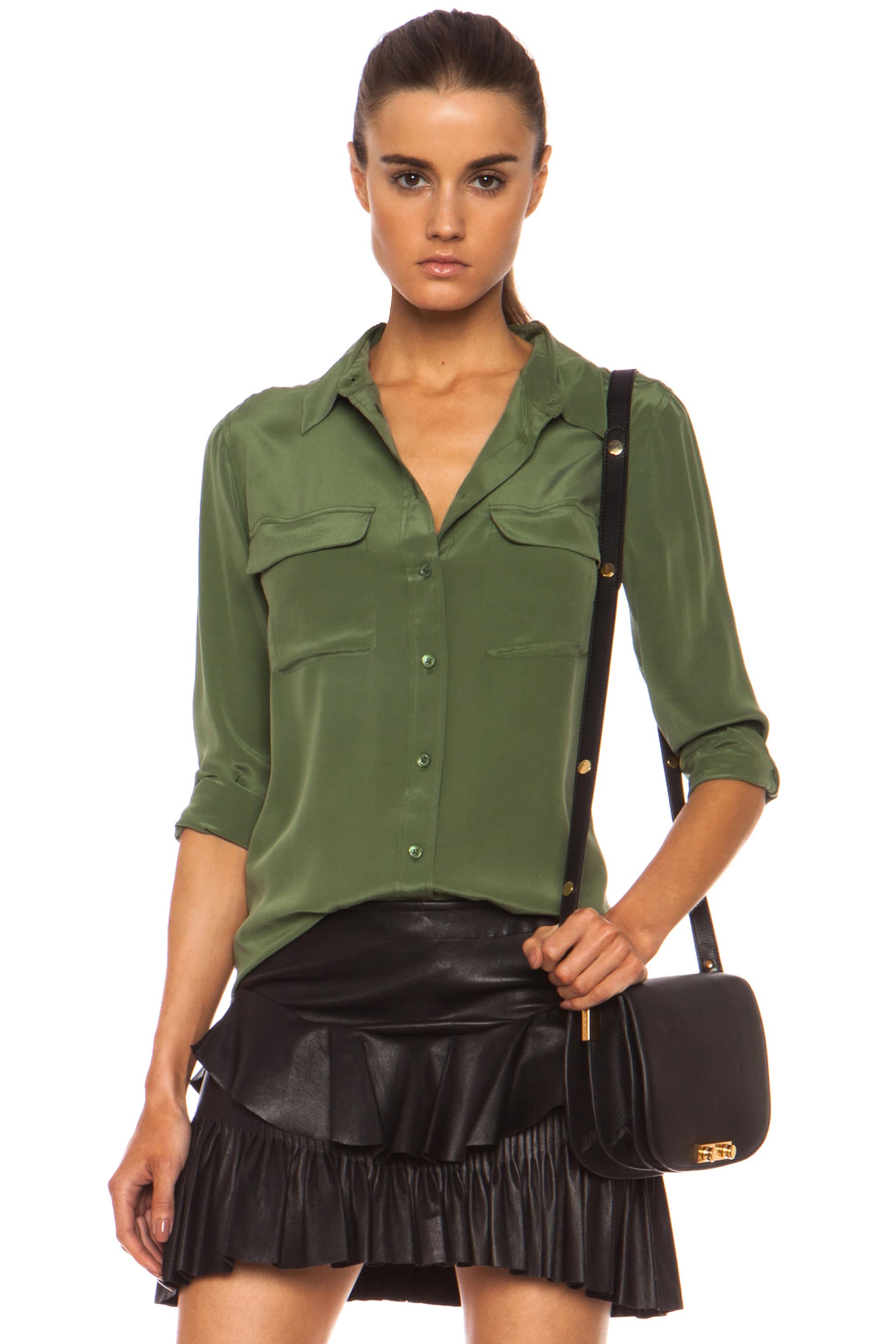 military style blouse