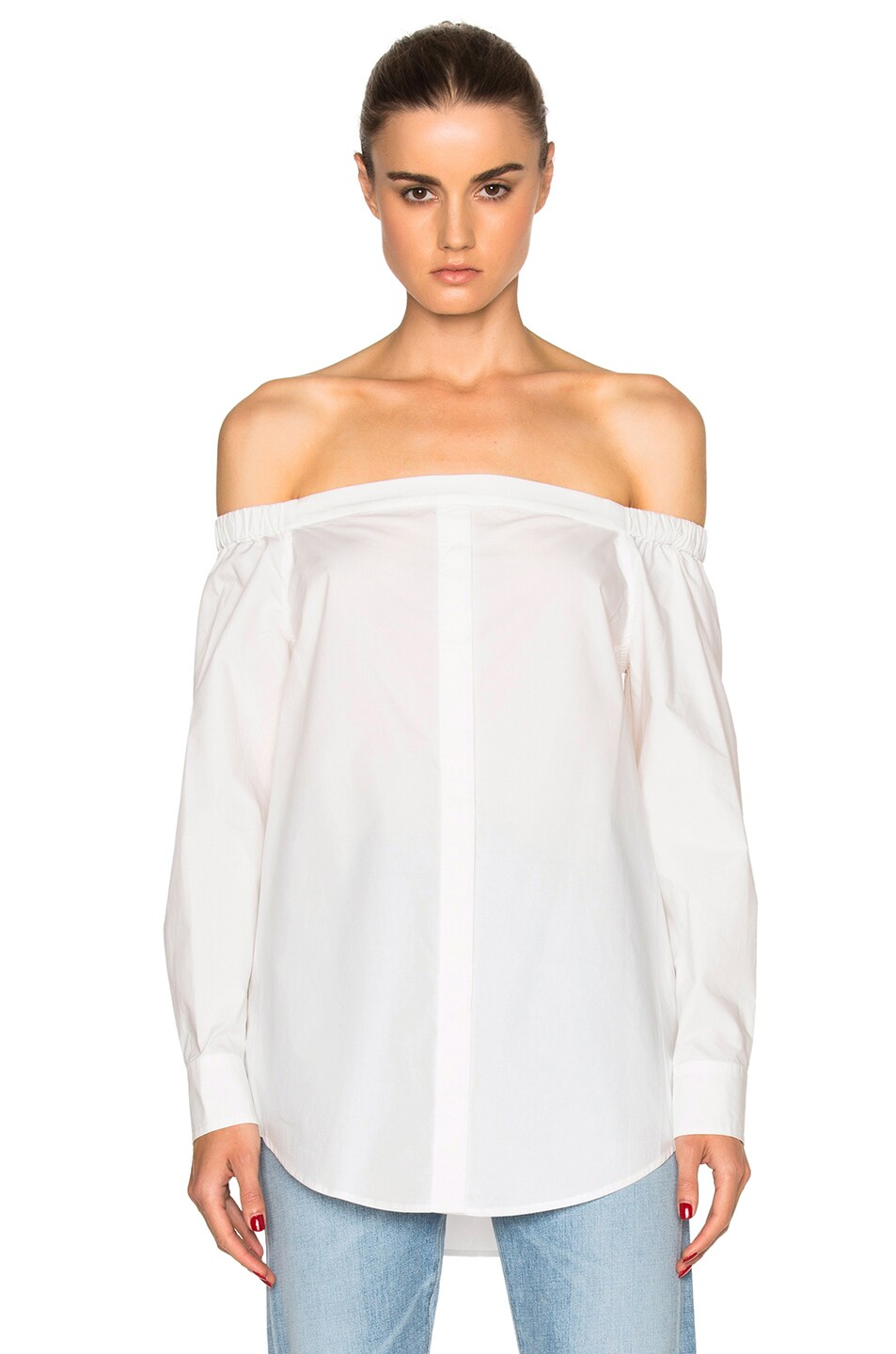 Image 1 of Equipment Gretchen Top in Bright White