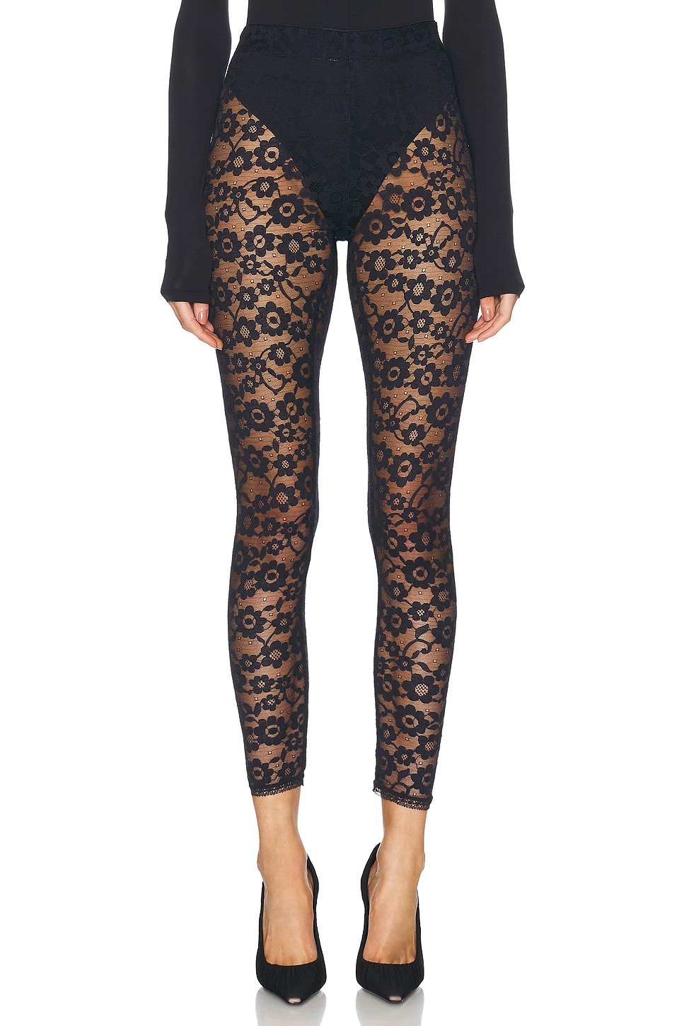 Fleurie Legging in Black