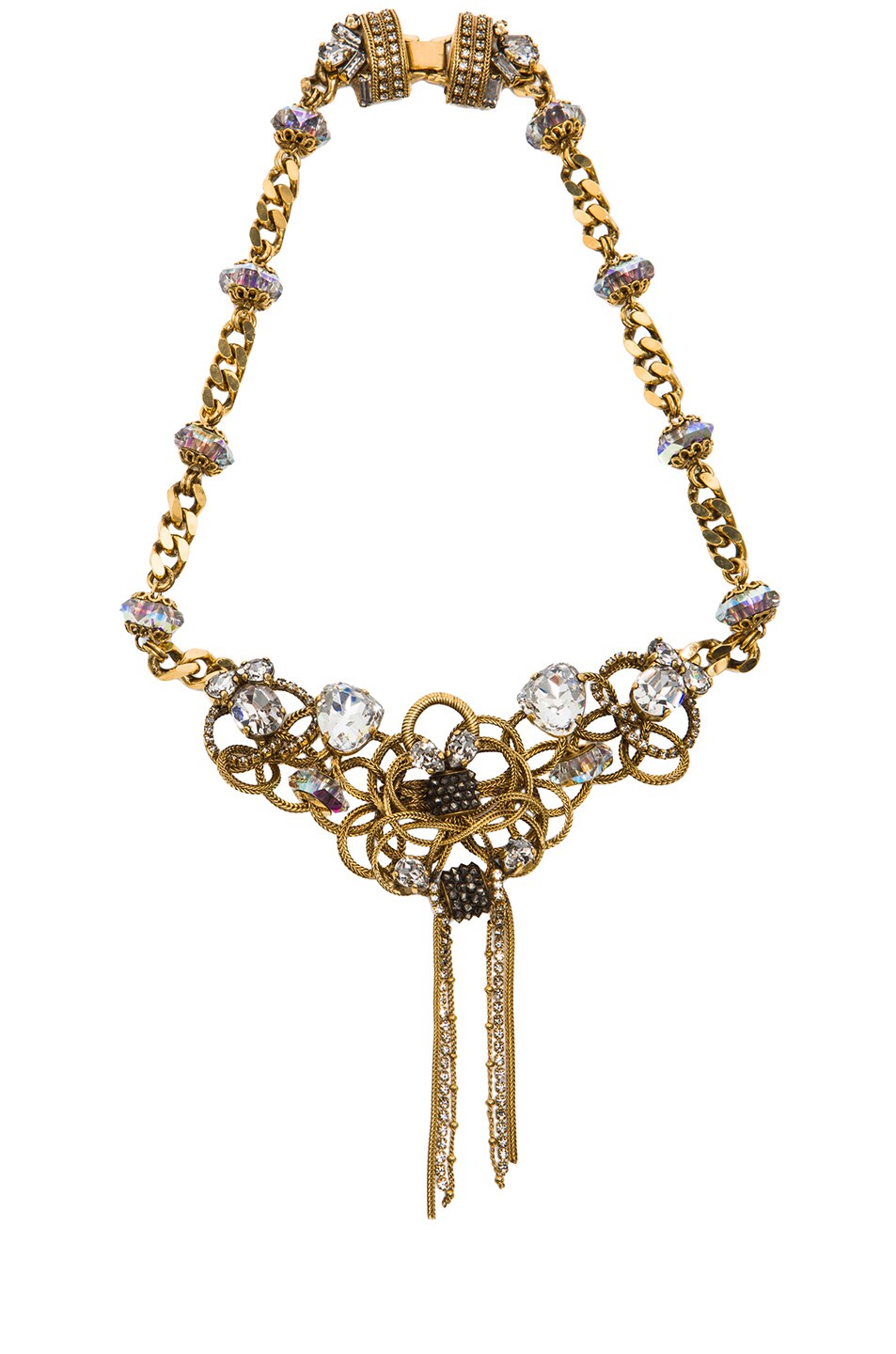 Image 1 of Erickson Beamon Damsel Necklace in Gold