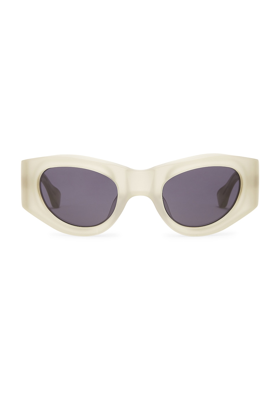 Shop Erl Bro Sunglasses Plastic In Grey