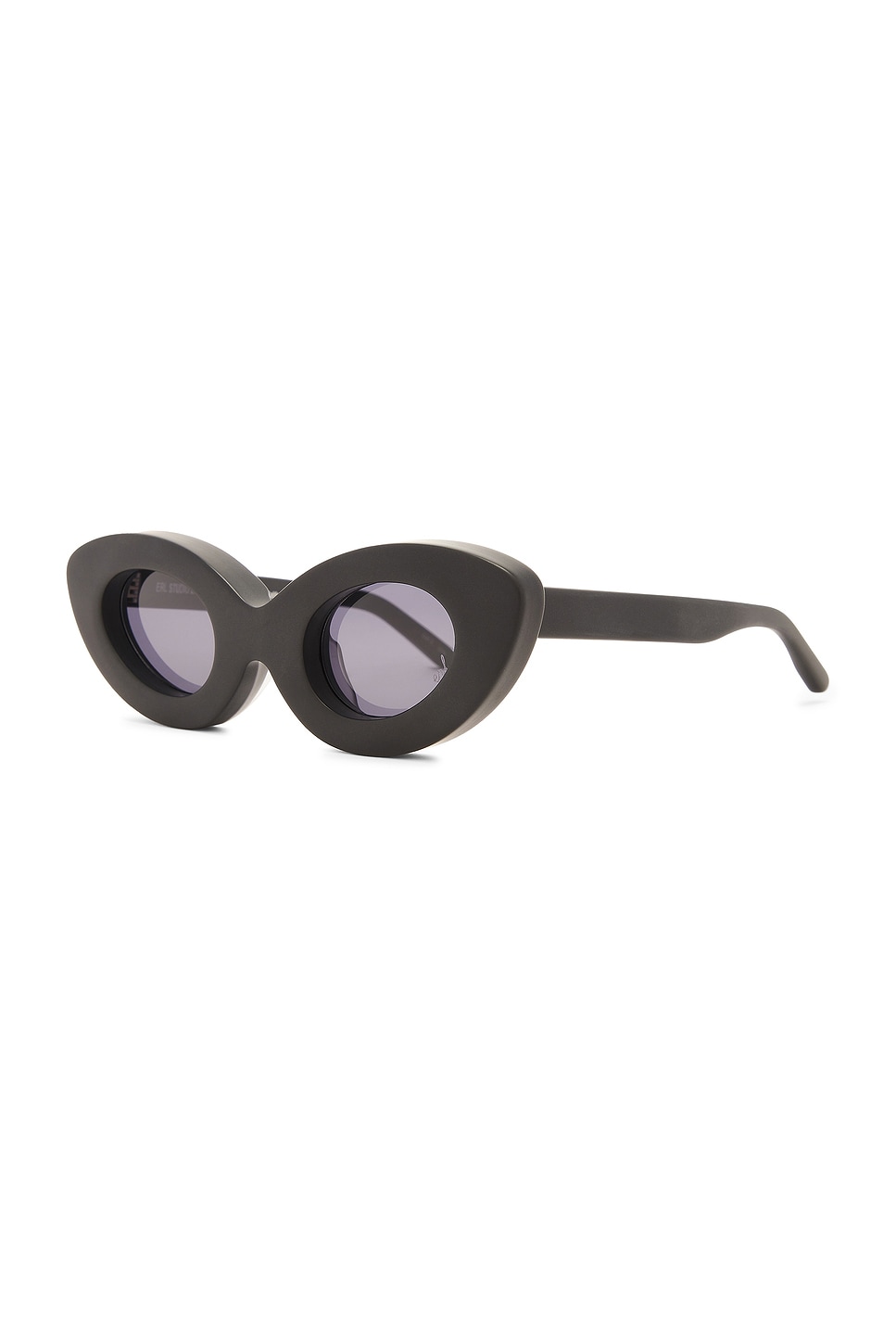 Shop Erl Barbie Sunglasses Plastic In Black