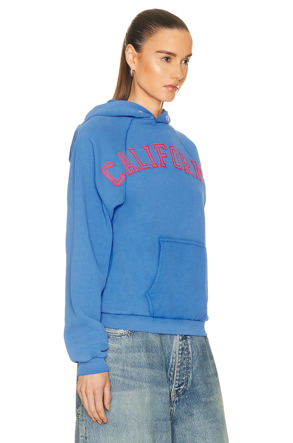 ERL California Hoodie in Blue | FWRD