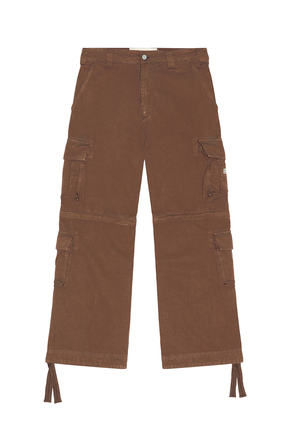 Image 1 of ERL Zip-Off Cargo Pants Woven in Brown
